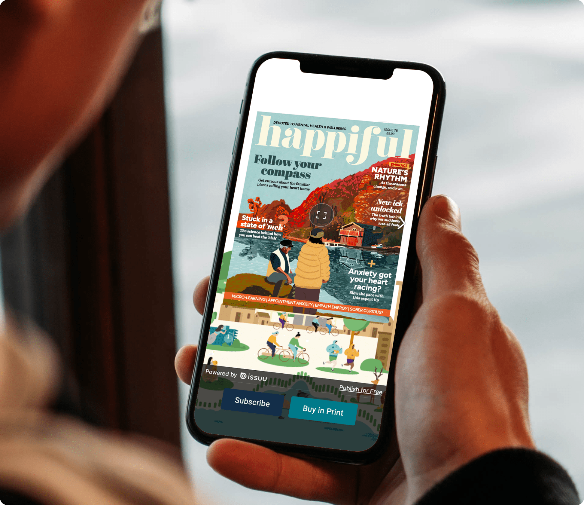 Easily access on your mobile
