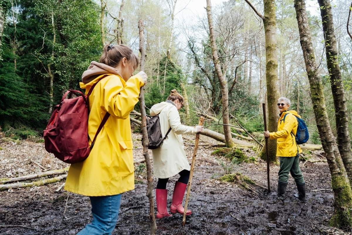 Walk and talk your cares away…
