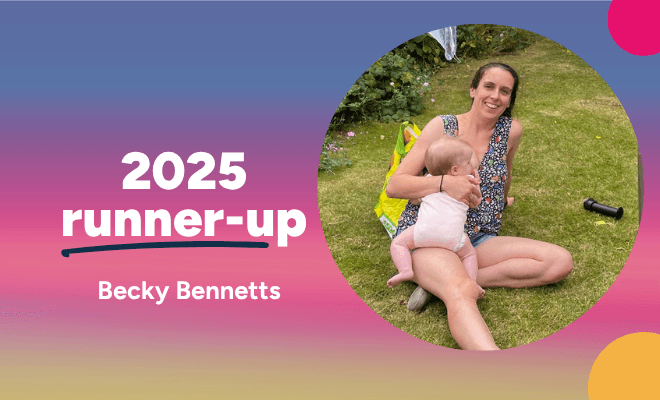 Runner-up: Becky Bennetts on poetry as a healing act
