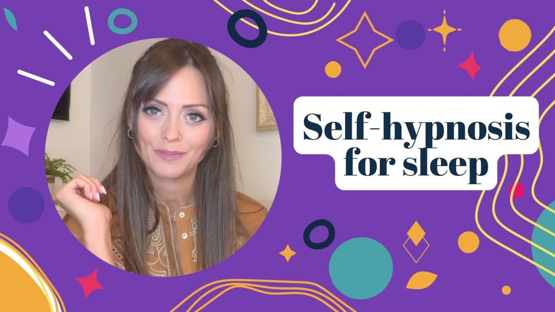 Self-hypnosis for sleep