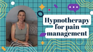 Hypnotherapy for pain management