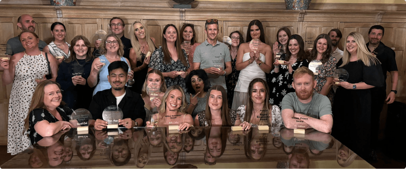 Company awards night.