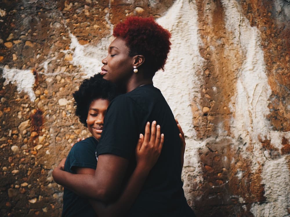 mother and daughter