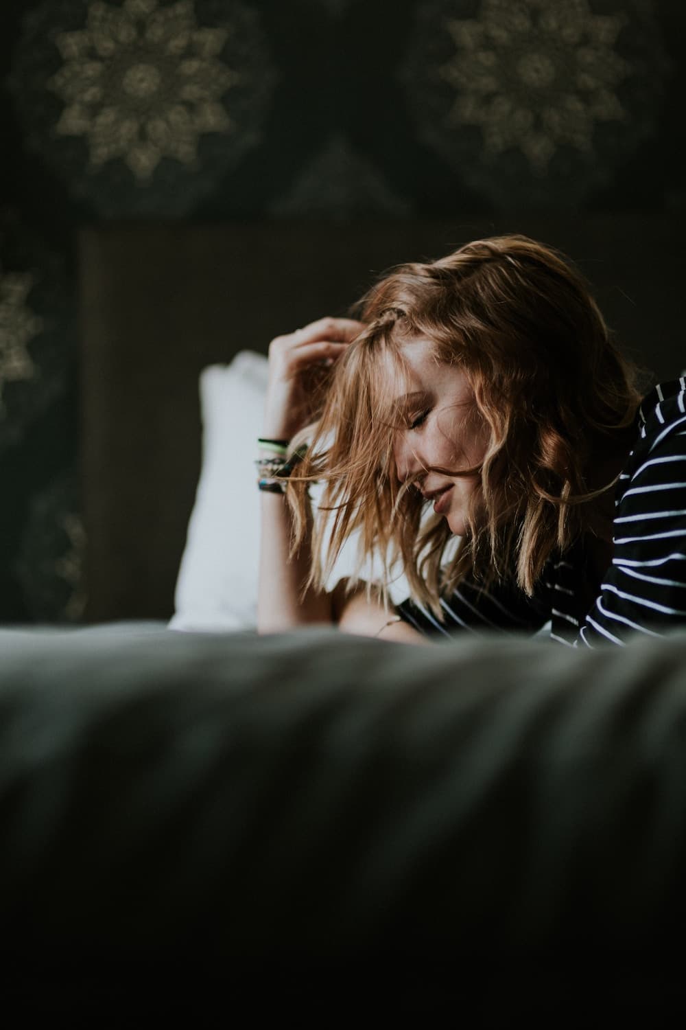 stressed woman