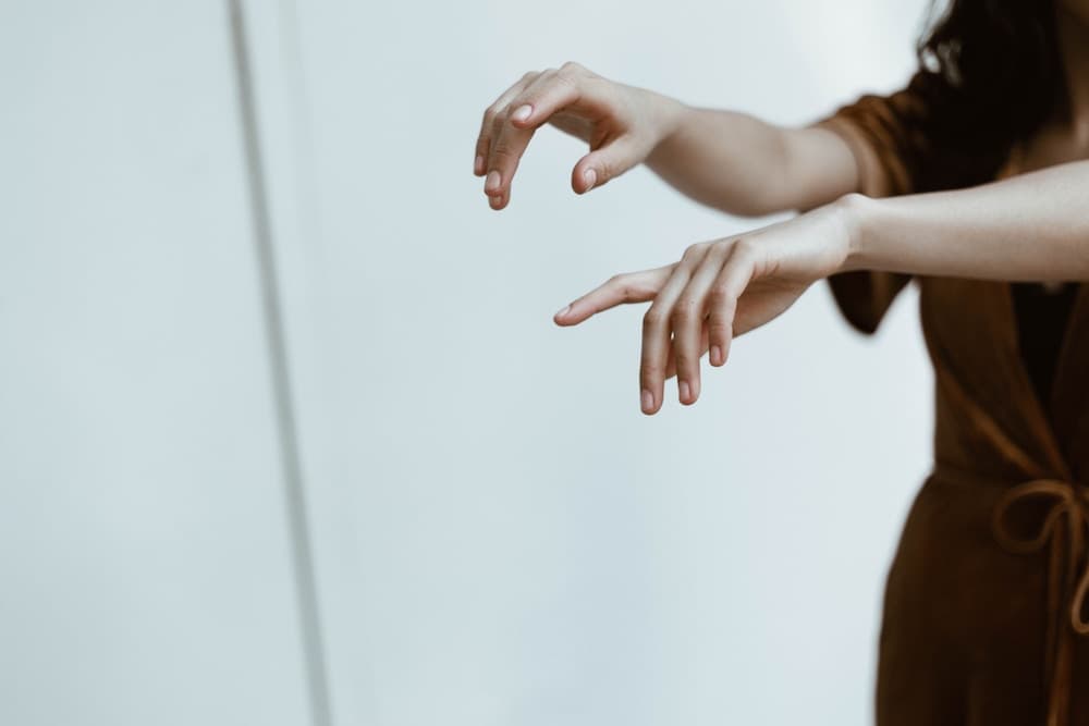 woman finding flow