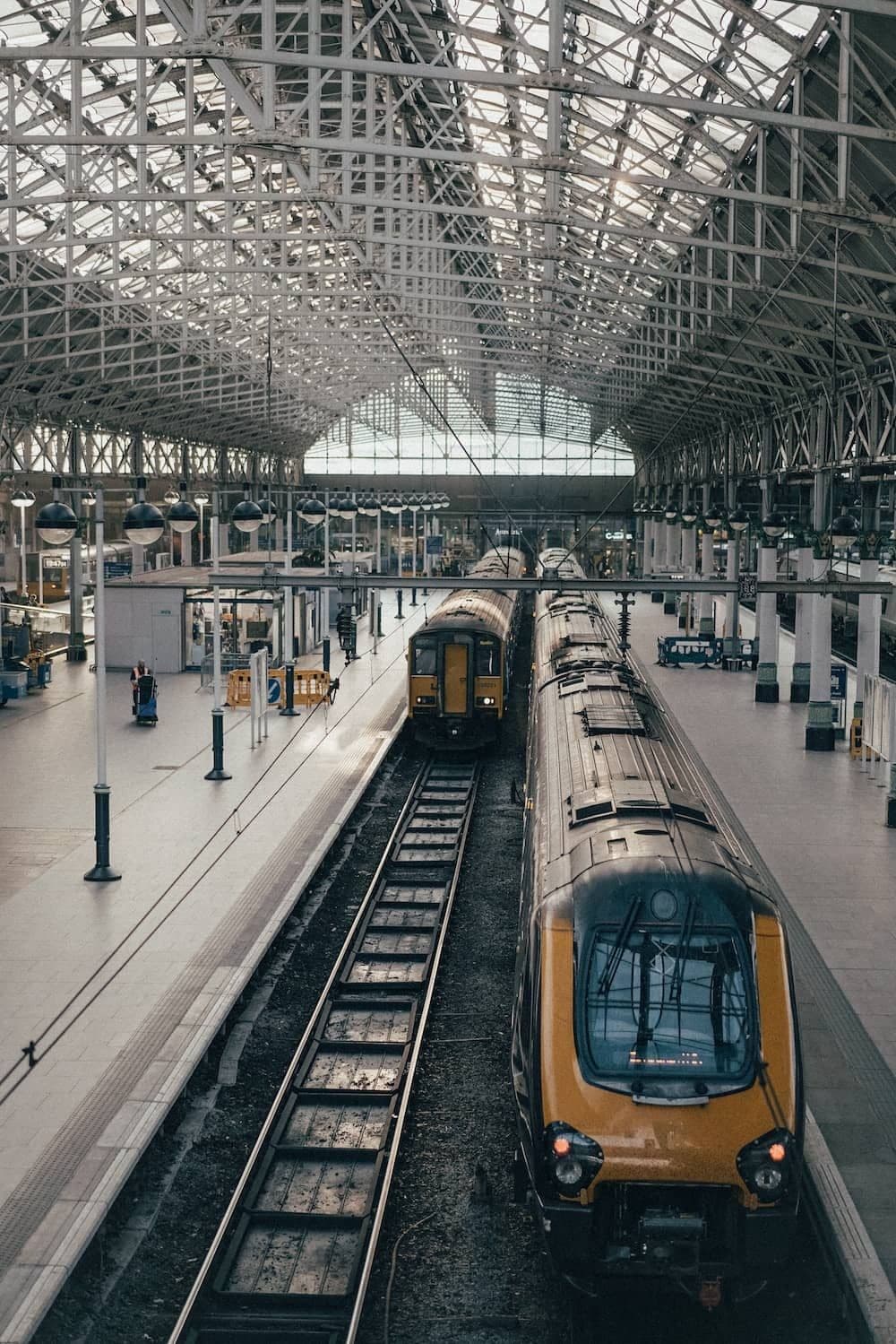 train at station