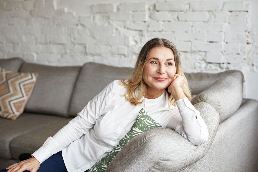 Calm woman