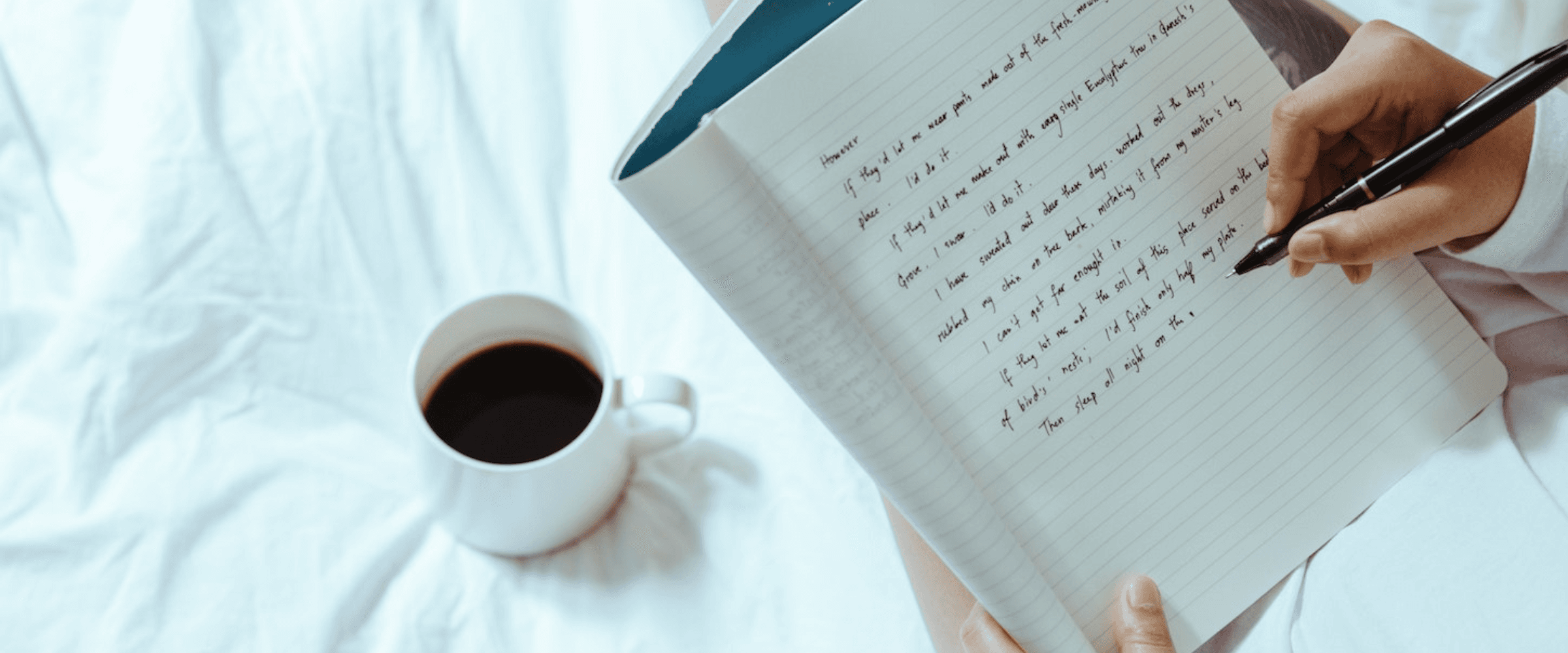 Why you should try writing morning pages to boost your wellbeing