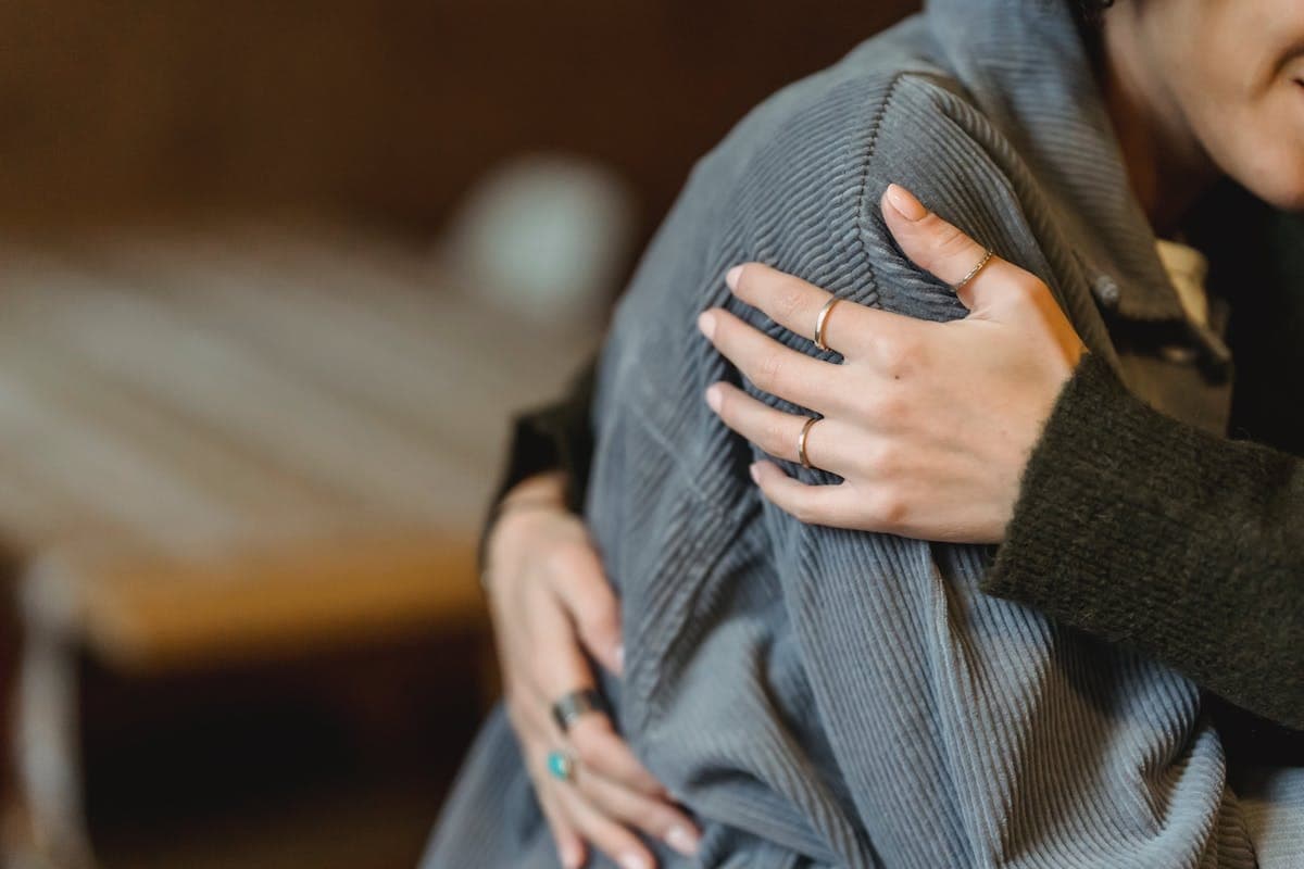How to be there for others when you're grieving, too
